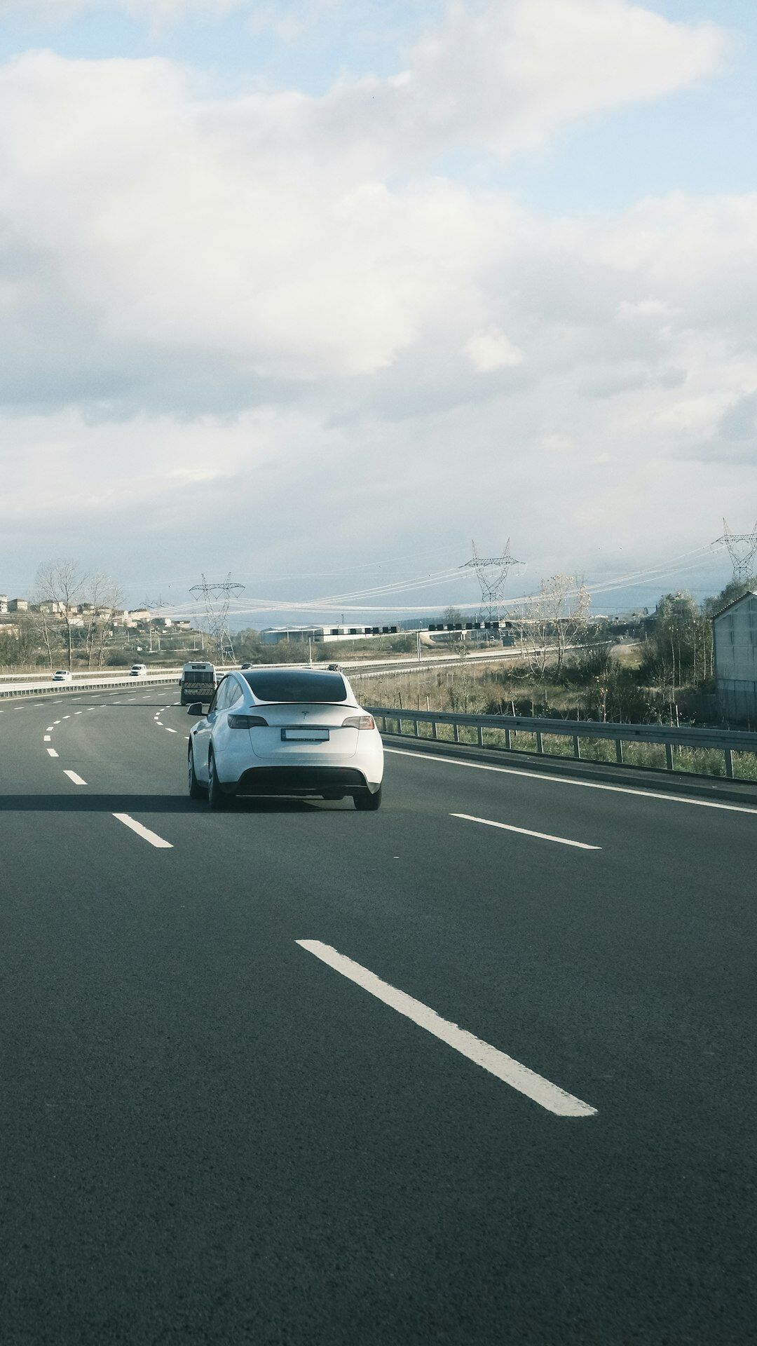 autonomous car on highway