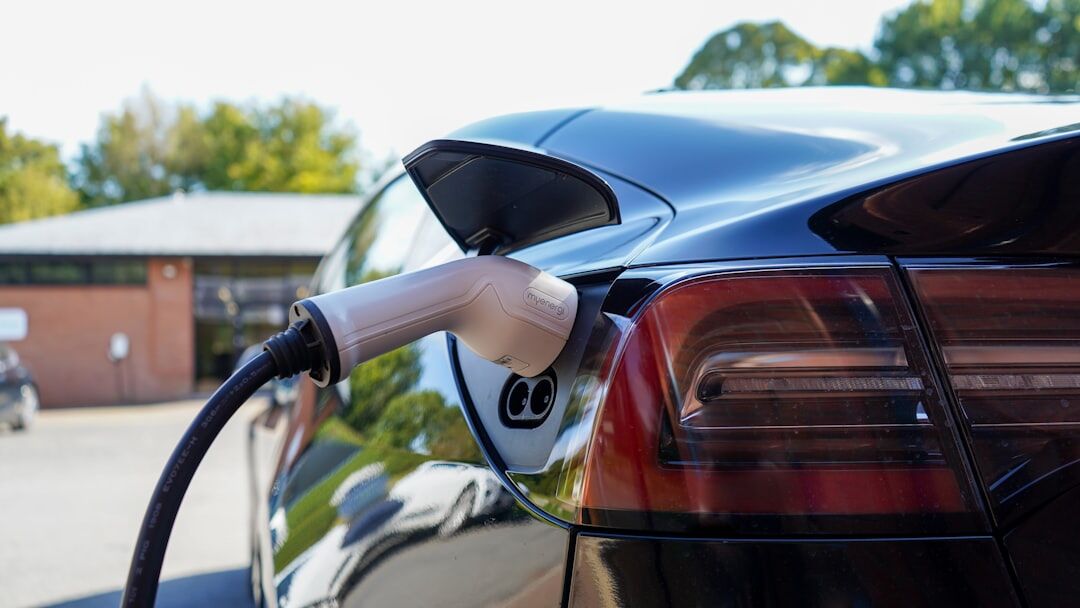 electric car charging station